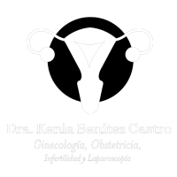 Logo blanco ginecóloga Kenia